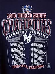 2000 World Series Ny Yankees Subway Series T Shirt 2xl Champions Long Sleeve Subway Series 2000 World Series Ny Yankees