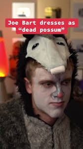 Joe Bartolozzi's Creative Dead Possum Halloween Costume
