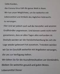 Profil von Lebensmittel Diener