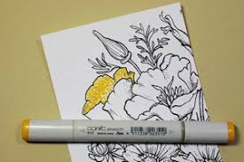 Pointillism Tutorial Splitcoaststampers Pointillism Copic Pens Tutorial