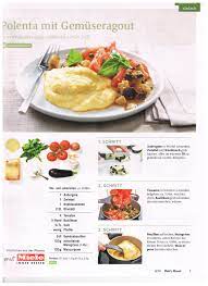 polenta mit gemuseragout betty bossi rezepte dinner rezepte und vegetarische rezepte