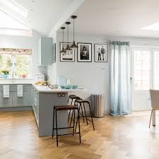 pale blue cabinets, roof lantern