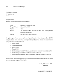 Contoh surat lamaran bina magang bni. Contoh Surat Lamaran Bina Magang Bni Masnurul