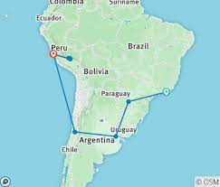 While in peru, you'll also visit other inca ruins, including ollantaytambo and the temple of sacsayhuaman, where. Brazil Argentina Chile With Peru Machu Picchu By Monograms Code Isrc Tourradar
