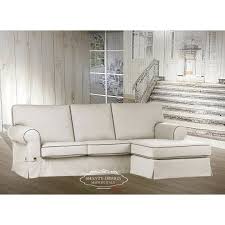 Scopri la nostra selezione di divani letto 3 posti. Divano Ad Angolo 3 Posti Shabby Roma 4 Con Tessuto Sfoderabile Divani E Poltrone Shabby Chic