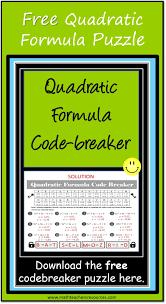 Quadratic Formula Activity Quadratics Quadratic Formula Solving Quadratics
