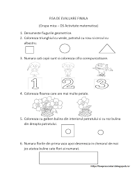 ,,copilul este aidoma albinei care aduna nectarul pentru a face miere.copilul preface totul in miere. itemi/punctaj: Fise De Evaluare Finala Grupa Mica Fise De Lucru Gradinita Preschool Worksheets Montessori Activities Numbers Preschool