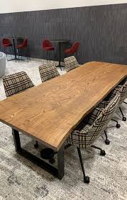 Atmosphere Commercial Interiors Table Interior Commercial Interiors Live Edge Furniture