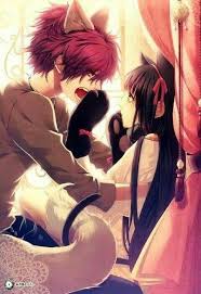 Red Hair Anime Cat Guy Anime 930452 Manga Cats And Boy X Girl On Favim Com anime 930452 manga cats and boy x