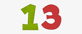 These are sure to be incredibly appealing to. Clipart Numbers 13 Free Transparent Png Download Pngkey