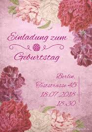Lll sie wollen kostenlose gutscheinvorlagen für einen geburtstag erstellen, ausdrucken & verschenken? Einladungskarten Zum Geburtstag Kostenlos Gratis Einladung Drucken
