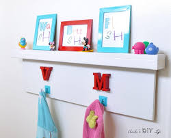 Towel bar robe hook tissue. Diy Floating Shelf With Hooks Rental Bathroom Makeover Anika S Diy Life