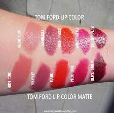 Tom ford lip color matte review (pink tease, first time, plum lush) visit my website: Tom Ford Beauty Lip Color Matte Swatches And Dupes Tom Ford Lipstick Swatches Lip Colors Summer Lipstick