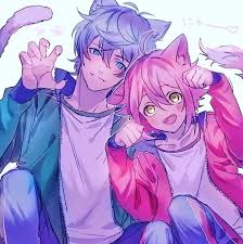 Akiyuka Neko On Instagram Couple Nekos Nekogirl Nekoboy Manga Mangadrawing Dessinmangas Kawaii Cutecouple Anime Cat Boy Manga Cute Anime Wolf Girl