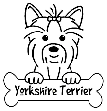 All yorkie coloring pages are free and printable. Pin Auf Cricut