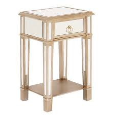 Bring streamlined style to your bed's side with this nightstand. Urban Designs Christie 1 Drawer Nightstand Walmart Com Nightstands With Drawers Mirrored Nightstand Home Decor