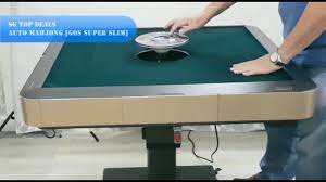 Subscribe to our youtube channel for the latest mahjong technology products and operating instructions. Sg Top Deals Auto Mahjong Table Model Gos Super Slim Youtube