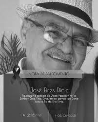 🥲 Eternas Saudades! Faleceu José Fires Diniz. O velório acontece no Parque  das Acácias, em João Pessoa, onde também será realizado o sepultamento,  marcado para as 17h desta quarta-feira. Nossos sinceros sentimentos