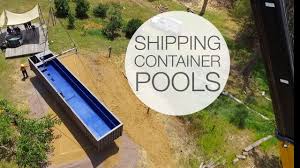 Check spelling or type a new query. Shipping Container Pools Youtube