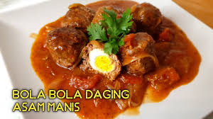 Contoh soal pilihan ganda geografi kelas x semeste. Bola Bola Daging Asam Manis Cooking Ideas Youtube