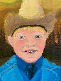 Gallery Artist Don Brackett just brought in a new oil painting to replace  one that recently sold. Sculptures by Alma Quillian and Richard Oliver