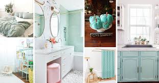 Now you can get dozens of easy makeover ideas you can finish in a weekend with country living's new digital guide! 27 Best Mint Green Home Decor I Deas To Freshen Up Your Space In 2020