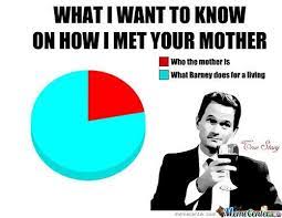 How i met your mother reveals more secrets as barney (neil patrick harris), ted (josh radnor), robin (cobie smulders), lily (alyson hannigan), james, marshpillow, tim gunn, ranjit, and billy zabka continue to play poker. 30 How I Met Your Mother Memes For Fans Of The Show Sayingimages Com