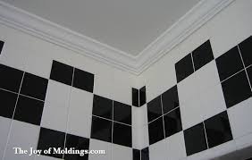 Bathroom Crown Molding Here Really The Joy Of Moldings