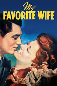 My Favorite Wife 1940 Cary Grant Irene Dunne After his wife, Ellen (Irene  Dunne), disappears at sea, Nick Arden (Cary Grant) waits seven long years  before finally marrying the lovely Bianca (Gail
