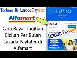 Silakan cara produk barang yang kalian diinginkan di toko online terpercaya seperti lazada, tokopeda, bukalapak, blibli dll. Cara Bayar Tagihan Cicilan Per Bulan Lazada Paylater Lewat Alfamart Terbaru Youtube