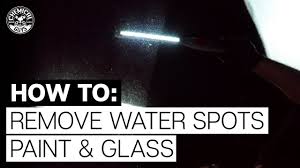 How to get water stain off windows. Heavy Duty Water Spot Remover