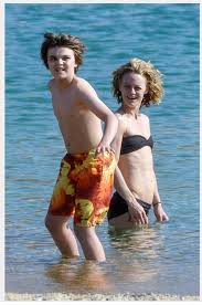 John Jack Christopher Depp Iii With Vanessa Paradis Vanessa Paradis Jack Johns Vanessa He appeared in the 2016 movie yoga hosers. john jack christopher depp iii with