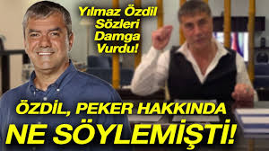 Yanımda gıcır gıcır range rover var, 250 bin dolar. Yilmaz Ozdil Gecmiste Peker Icin Ne Demisti Youtube