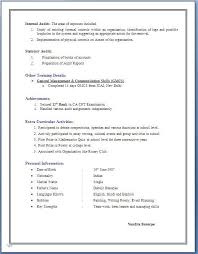 4 Years Experience Resume Format Resume Template Resume Format Job Resume Template