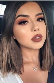 Dating Makeup Pays Attention To Nature And Highlights The Delicate And Gentle Qualities Of Girls Therefore Blush Prom Makeup Looks Chic Makeup Winter Makeup