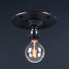 Industrial Round Ceiling Light No 1 Mounting Plate In 2020 Ceiling Lights Round Ceiling Light Steel Lighting