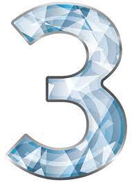 Crystal Number Three Png Clipart Image Clip Art Clipart Images Barbie Silhouette