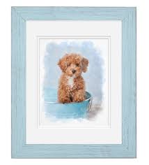 This time it's about how to paint a dog with watercolors and gouache in only 6 steps!. Pet Portrait Watercolor Painting Dog Portrait