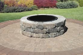 Madera Block Romanstone Hardscapes Versatile Old World Charm Paver Fire Pit Fire Pit Kit Fire Pit Lighting
