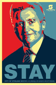 Stirling imitates Obama in anti-merger campaign