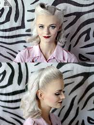 Victory Rolls Jak Zrobic Rockabilly Hair Retro Hairstyles Vintage Hairstyles
