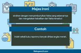 35 Contoh Kalimat Majas Ironi Dan Pengertiannya Nekopencil