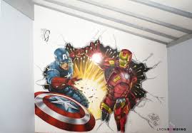 Deco Chambre Avengers Lyonbombing