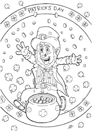 A Free Leprechaun Coloring Page Cool Coloring Pages Coloring Pages Mickey Mouse Coloring Pages