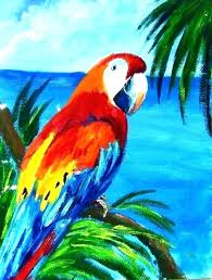 Easy Bird Paintings On Canvas For Beginners Image Result For Easy Acrylic Painting Ideas For Beginners On Canvas Canvasschilderijen Kunst Schilderij Dieren Schilderen