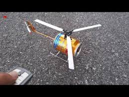 The craft is too conspicuous to do real surveillance, but it's lots of fun to fly and take aerial shots. Diy Remote Control Helicopter At Home Youtube Remote Control Helicopter Electronics Projects Diy Helicopter