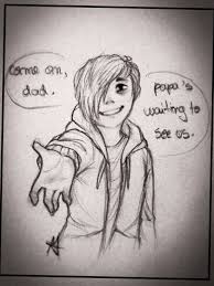 I Read The Fanfic For This Drawing And My Heart Its Called To Build A Home Look It Up On Tumblr Its Really Good I Re Thomas Sanders Sander Sides Sanders