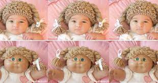 Be sure to check our princess leia yarn wig with similar idea. Crocheted Cabbage Patch Hat Pattern And Step By Step Tutorial
