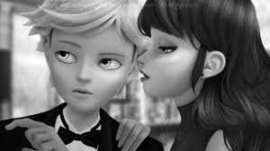 Adrien and Marinette as mysterious couple