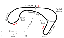 The tight infield sections comprising of druids and the daring paddock hill bend are. Brands Hatch Wikipedia